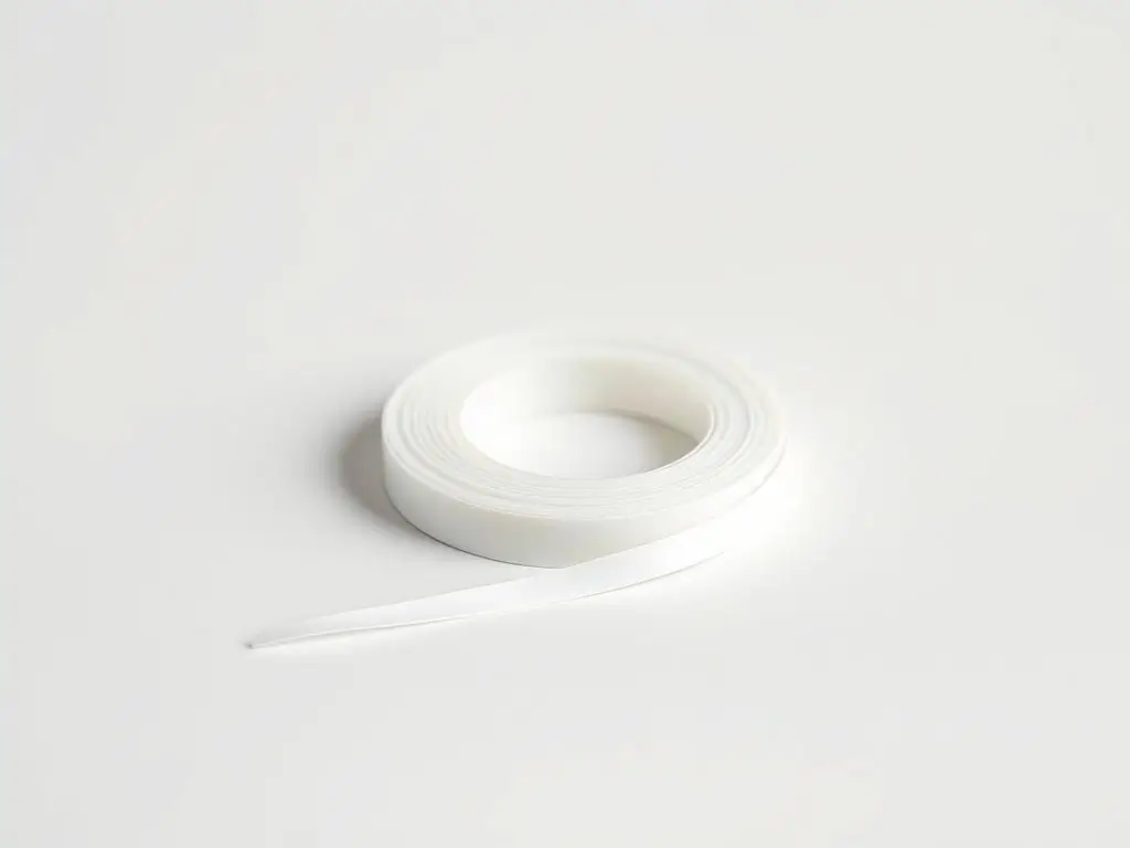 Roll of white nail art striping tape for precise lines and geometric designs USA